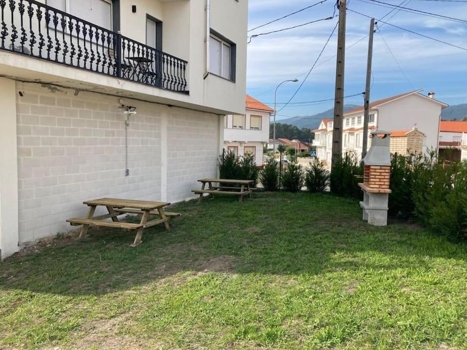 Апартаменты Playa De Carnota Lofts Педрафигейра Экстерьер фото