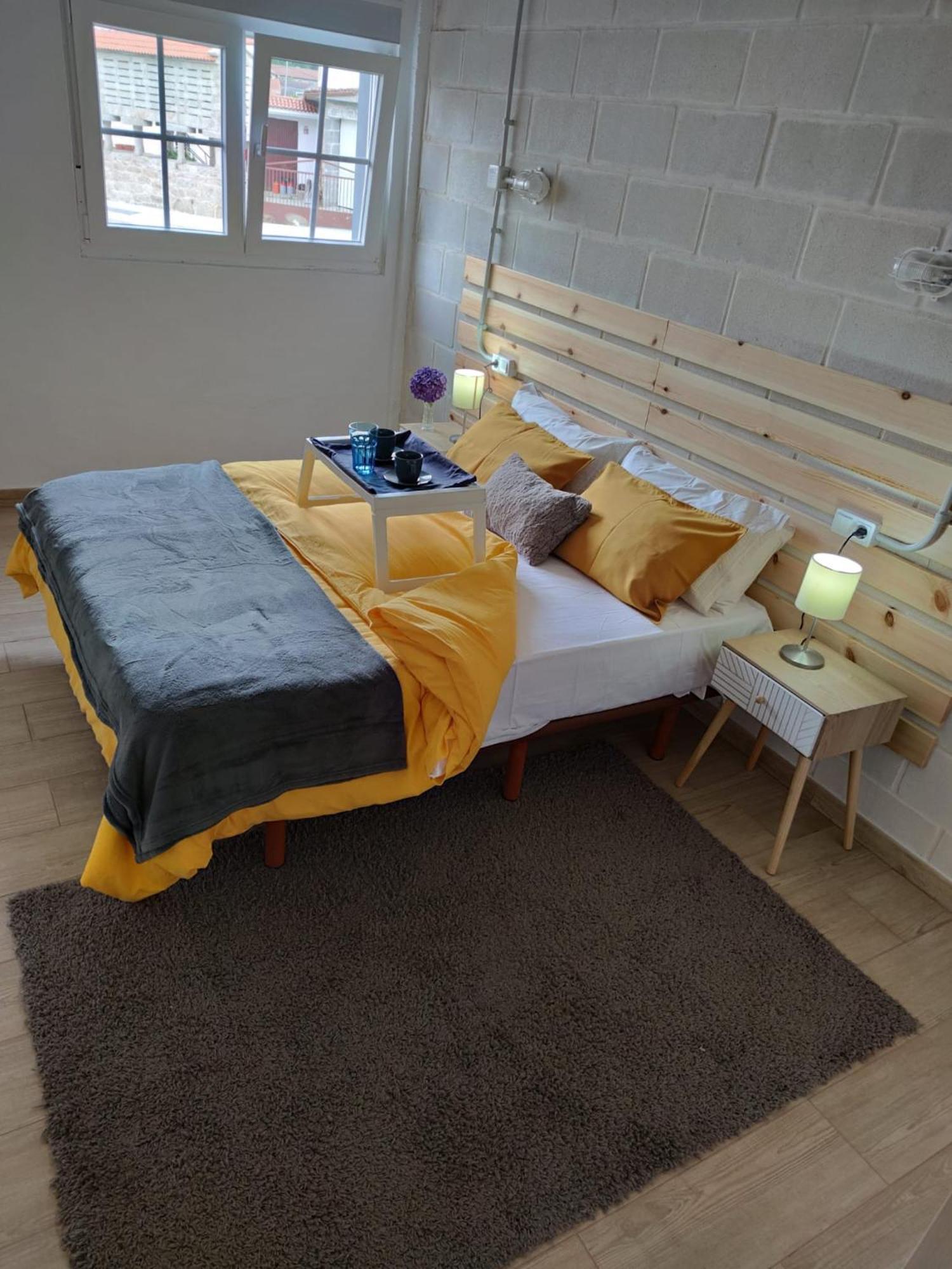Апартаменты Playa De Carnota Lofts Педрафигейра Экстерьер фото